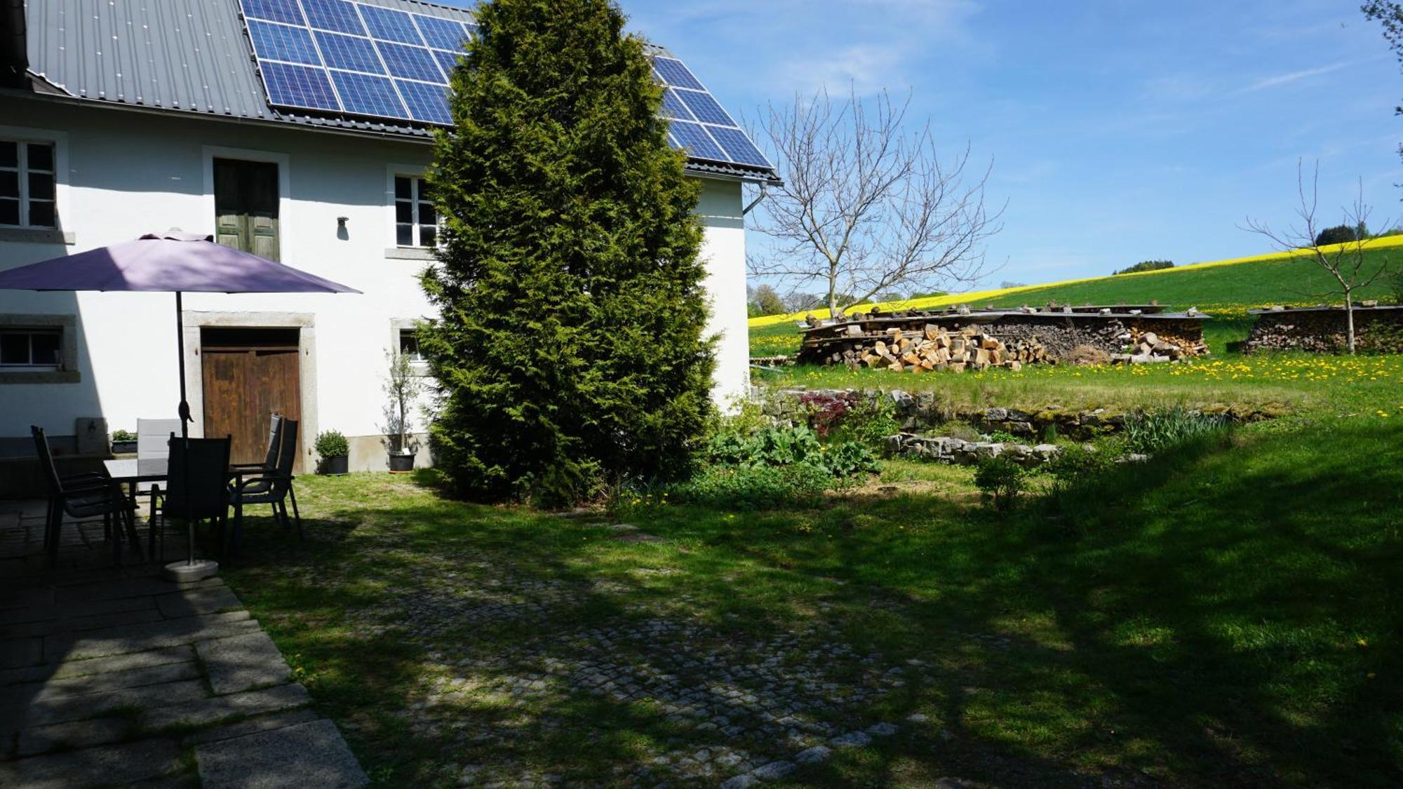 Ferienwohnung Im Bauernhaus Im Fichtelgebirge Gefrees Ngoại thất bức ảnh
